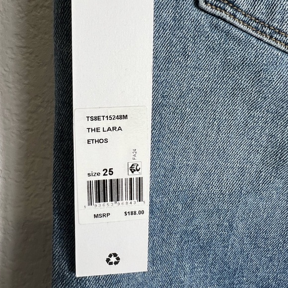 NWT‎ Joe's Jeans The Lara Maternity Mid Rise Cigarette Ankle Jeans 25 G2 - Picture 3 of 5